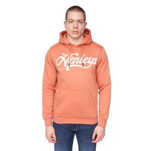 Henleys Mens Scripthen Hoodie / Brick Red